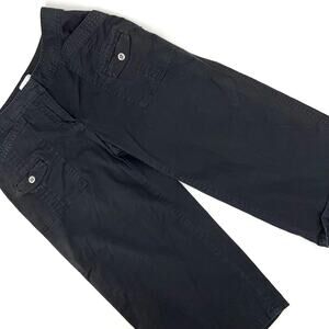Chico's Black Cropped Pants Chico's Size 0 Womens Size 4